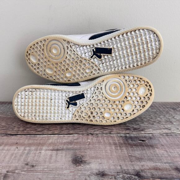 Puma Shoes Men's 10 Liga 341466 60 Suede Lace Up Sneakers Shoes Casual READ - Picture 6 of 13